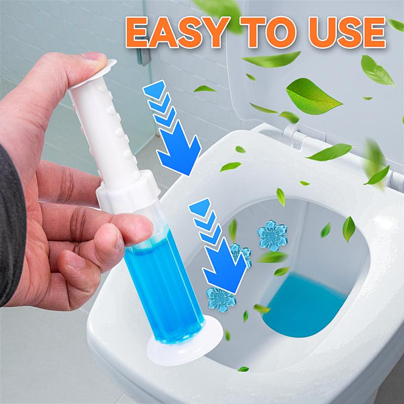 84-Flower Toilet Gel Stamp — 6-in-1 Fresh & Clean System